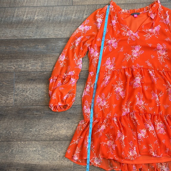 Vince Camuto orange and pink dress - Picture 4 of 7